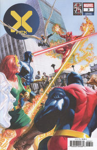 Cover Thumbnail for X-Men (Marvel, 2019 series) #3 [Alex Ross Marvels 25th]