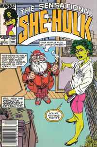 Cover Thumbnail for The Sensational She-Hulk (Marvel, 1989 series) #8 [Newsstand]