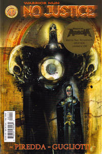 Cover Thumbnail for Warrior Nun Areala: No Justice for Innocents (Antarctic Press, 2002 series) #1