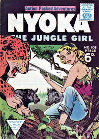 Cover Thumbnail for Nyoka the Jungle Girl (L. Miller & Son, 1951 series) #108
