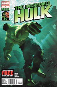Cover for Incredible Hulk (Marvel, 2011 series) #9 [Newsstand]
