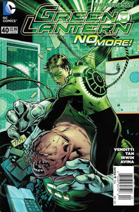 Cover for Green Lantern (DC, 2011 series) #40 [Newsstand]
