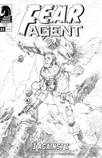 Cover Thumbnail for Fear Agent (Dark Horse, 2007 series) #22 [Sketch Variant Cover by Tony Moore]