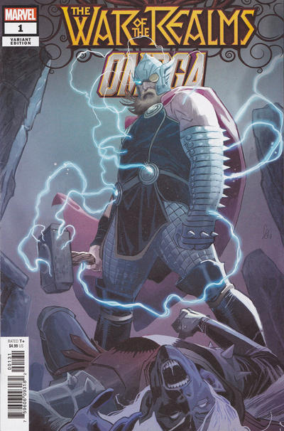 Cover for War of the Realms Omega (Marvel, 2019 series) #1 [Ron Garney]