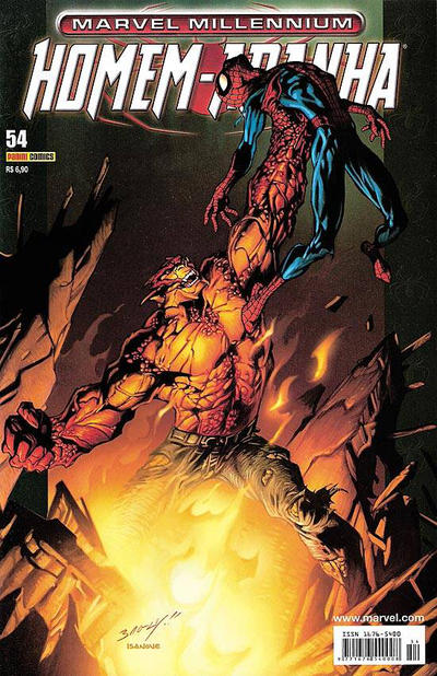 Cover for Marvel Millennium (Panini Brasil, 2002 series) #54