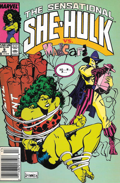 Cover for The Sensational She-Hulk (Marvel, 1989 series) #9