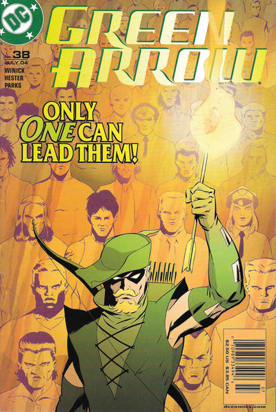Cover for Green Arrow (DC, 2001 series) #38 [Newsstand]