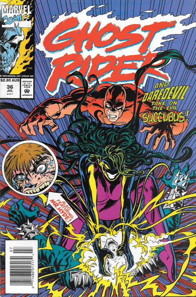 Cover for Ghost Rider (Marvel, 1990 series) #36 [Australian]