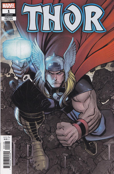 Cover for Thor (Marvel, 2020 series) #1 (727) [Arthur Adams]