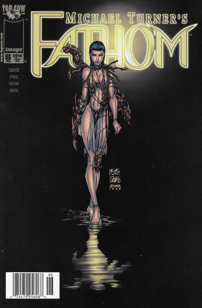 Cover for Fathom (Image, 1998 series) #6 [Newsstand]