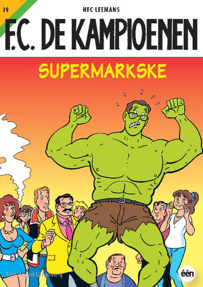 Cover for F.C. De Kampioenen (Standaard Uitgeverij, 1997 series) #19 - Supermarkske [Herdruk 2009]