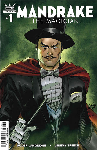 Cover for King: Mandrake the Magician (Dynamite Entertainment, 2015 series) #1 [Exclusive Art Incentive Cover - Rob Liefeld]