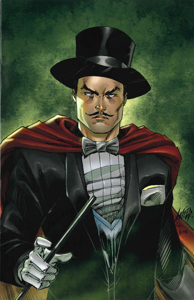 Cover for King: Mandrake the Magician (Dynamite Entertainment, 2015 series) #1 [Rare "Virgin" Art Cover - Rob Liefeld]