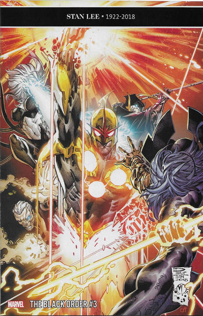Cover for Black Order (Marvel, 2019 series) #3 [Philip Tan]