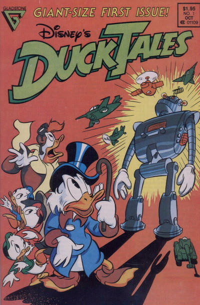 Cover for Disney's DuckTales (Gladstone, 1988 series) #1 [Canadian]