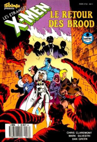 Cover for X-Men, Les étranges (Semic S.A., 1989 series) #16 - Le retour des Brood