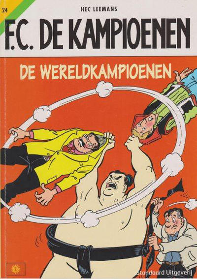 Cover for F.C. De Kampioenen (Standaard Uitgeverij, 1997 series) #24 - De wereldkampioenen [Herdruk 2005]