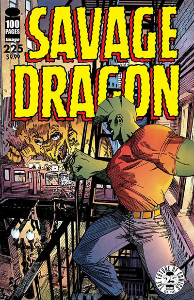 Cover for Savage Dragon (Image, 1993 series) #225 [Cover B]