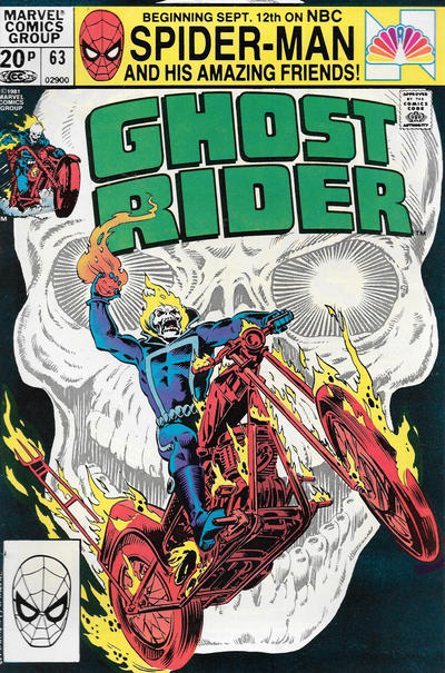 Cover for Ghost Rider (Marvel, 1973 series) #63 [British]