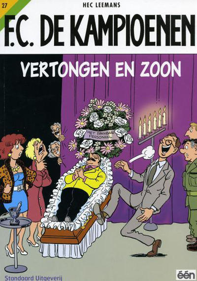 Cover for F.C. De Kampioenen (Standaard Uitgeverij, 1997 series) #27 - Vertongen en zoon [Herdruk 2005]