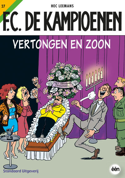 Cover for F.C. De Kampioenen (Standaard Uitgeverij, 1997 series) #27 - Vertongen en zoon [Herdruk 2009]