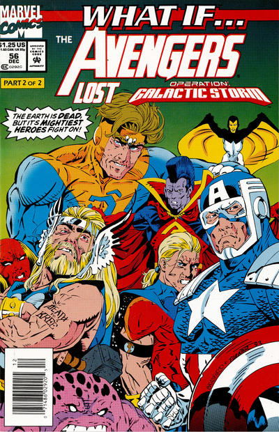 Cover for What If...? (Marvel, 1989 series) #56 [Newsstand]