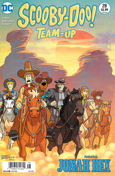 Cover for Scooby-Doo Team-Up (DC, 2014 series) #28 [Newsstand]