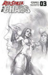 Cover Thumbnail for Red Sonja: Age of Chaos (2020 series) #3 [Incentive Sketch Cover Lucio Parrillo]