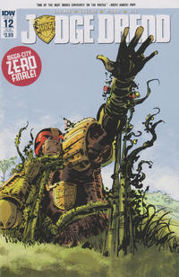 Cover Thumbnail for Judge Dredd (IDW, 2015 series) #12 [Subscription Cover]