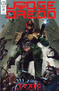 Cover Thumbnail for Judge Dredd: Toxic! (IDW, 2018 series) #4 [Cover B - John Gallagher]
