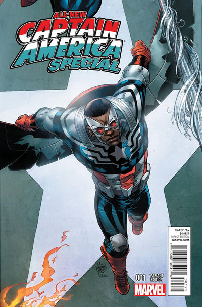 Cover for All-New Captain America Special (Marvel, 2015 series) #1 [Adam Kubert Connecting Variant]
