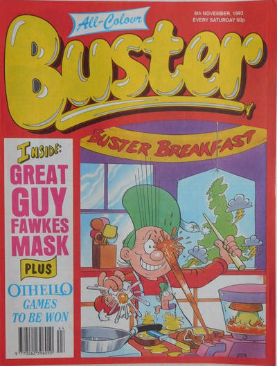 Cover for Buster (IPC, 1960 series) #6 November 1993 [1713]