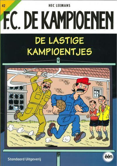 Cover for F.C. De Kampioenen (Standaard Uitgeverij, 1997 series) #42 - De lastige kampioentjes [Herdruk 2010]