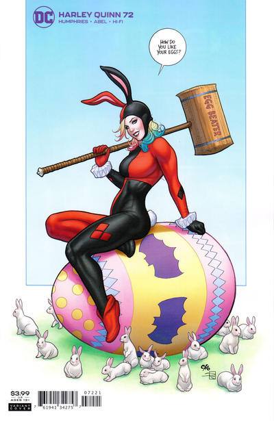 Cover for Harley Quinn (DC, 2016 series) #72 [Frank Cho Cover]