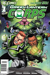Cover for Green Lantern Corps (DC, 2011 series) #1 [Newsstand]