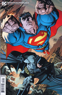 Cover Thumbnail for Batman / Superman (DC, 2019 series) #8 [Andy Kubert Cardstock Variant Cover]
