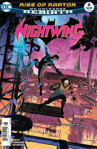 Cover Thumbnail for Nightwing (DC, 2016 series) #8 [Newsstand]