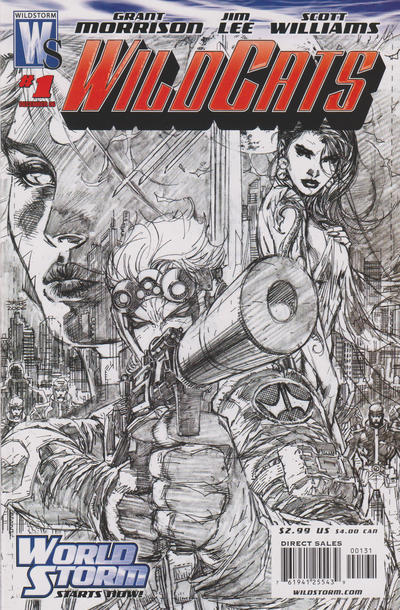 Cover for Wildcats (DC, 2006 series) #1 [Jim Lee Sketch Cover]