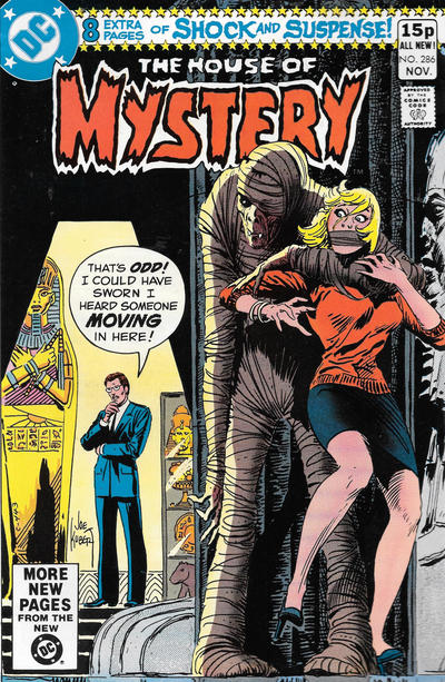 Cover for House of Mystery (DC, 1951 series) #286 [British]