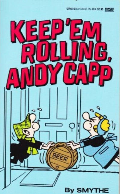 Cover for Keep 'Em Rolling, Andy Capp (Gold Medal Books, 1976 series) #12748