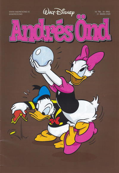 Cover for Andrés Önd (Edda, 2000 series) #14/2020