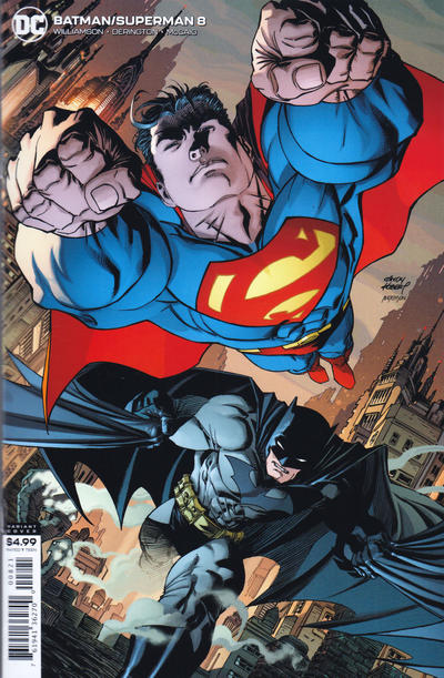 Cover for Batman / Superman (DC, 2019 series) #8 [Nick Derington Cover]