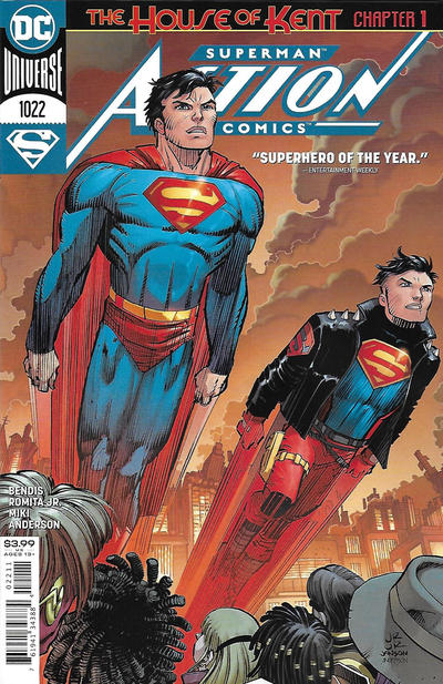 Cover for Action Comics (DC, 2011 series) #1022 [John Romita Jr. & Klaus Janson Cover]