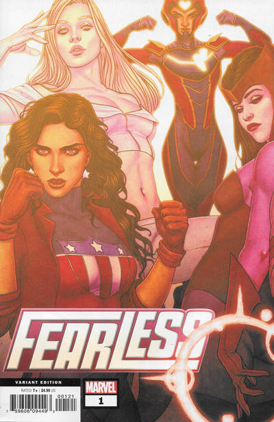 Cover for Fearless (Marvel, 2019 series) #1 [Jenny Frison Connecting Cover]