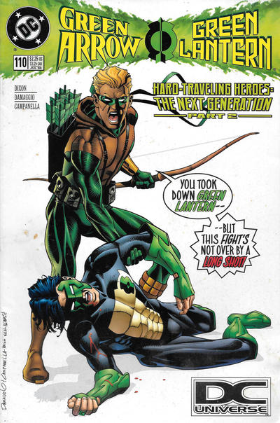 Cover for Green Arrow (DC, 1988 series) #110 [DC Universe Corner Box]