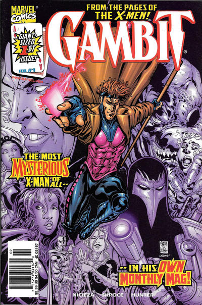 Cover for Gambit (Marvel, 1999 series) #1 [Newsstand]