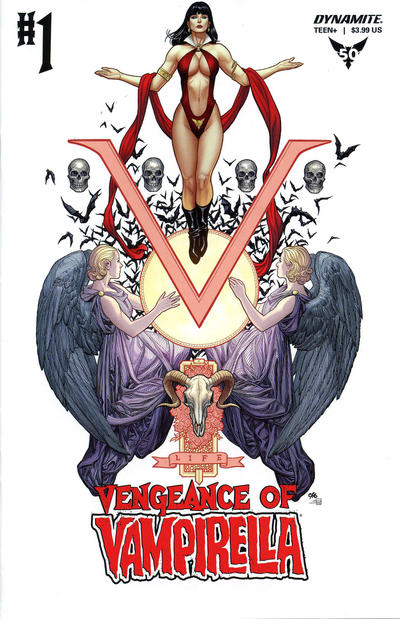Cover for Vengeance of Vampirella (Dynamite Entertainment, 2019 series) #1 [Cover B Frank Cho]