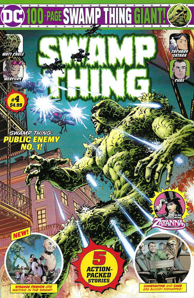 Cover for Swamp Thing Giant (DC, 2019 series) #4 [Direct Market Edition]