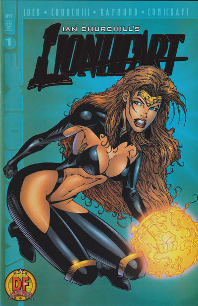 Cover for Lionheart (Awesome, 1999 series) #1 [Dynamic Forces Exclusive Ruby Red Foil Cover]