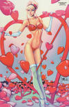Cover Thumbnail for Grimm Fairy Tales: Apocalypse (2016 series) #5 [Valentine's Day Red Lingerie Exclusive - Mike DeBalfo]